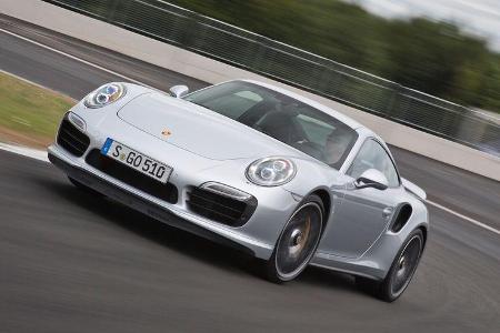 Porsche 911 Turbo S, Frontansicht