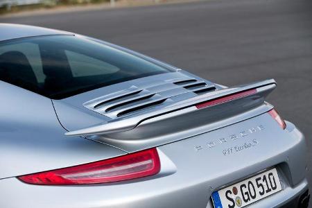 Porsche 911 Turbo S, Heckspoiler