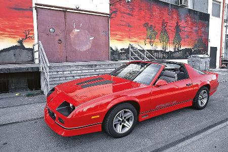 Chevrolet Camaro, Seitenansicht Chevrolet Camaro, Seitenansicht