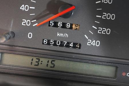 Volvo 850 TDI, Kilometerstand