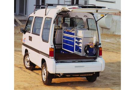 Subaru Libero (FA8), Seitenansicht