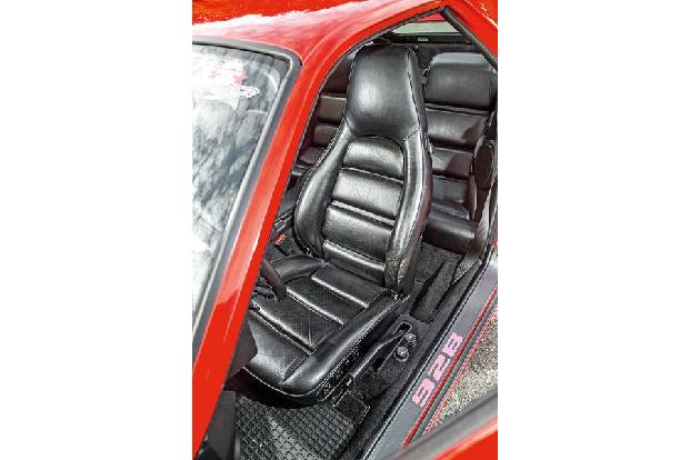 Porsche 928 GT, Fahrersitz