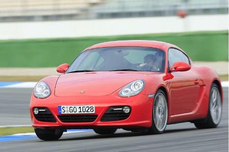 Nach der Runderneuerung der Elfer-Baureihe hat Porsche sich des Cayman und Cayman S angenommen. Nach der Runderneuerung der Elfer-Baureihe hat Porsche sich des Cayman und Cayman S angenommen.