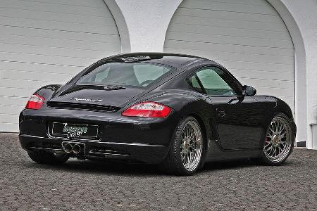 Nun haben sich die Westerwälder erstmals an einen Porsche Cayman S versucht.