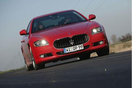 Maserati lanciert den Quattroporte Sport GT S mit großem Aufwand als neues Modell. Maserati lanciert den Quattroporte Sport GT S mit großem Aufwand als neues Modell.
