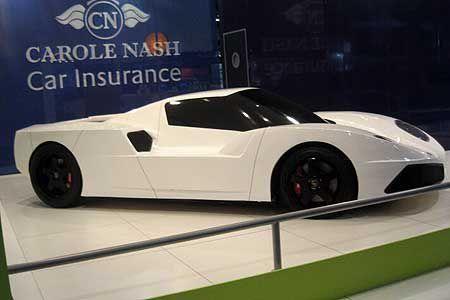 2006 präsentierte Farboud Arash dann auf der British Motor Show in London seinen ersten Entwurf.