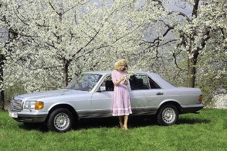 Mercedes 280 SE, Seitenansicht