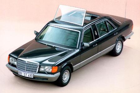 Mercedes W126 Sonderschutz Papst