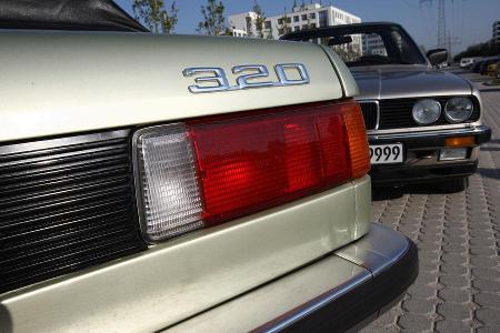 BMW 320 Baur Topcabriolet (TC1), Baujahr 1979, Rcklichter