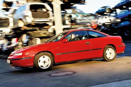 Opel Calibra 2.0i, Seitenansicht