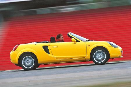 Toyota MR2, Seitenansicht