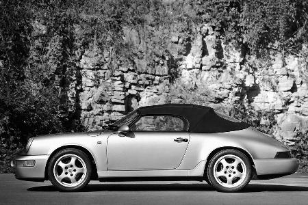 Porsche 911 Speedster, Seitenansicht