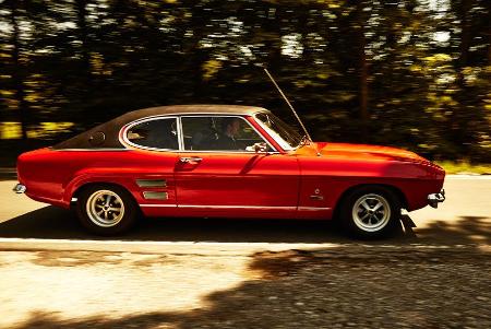 Ford Capri Serie 1, Seitenansicht