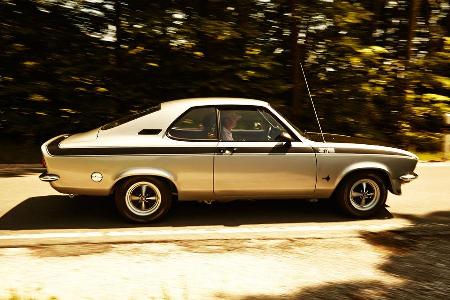 Opel Manta A, Seitenansicht