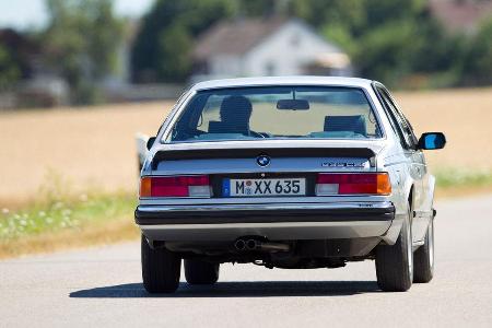 BMW 635 CSi, Heckansicht