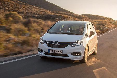 Opel Zafira Sperrfrist 31.5.2016 17.30 Uhr