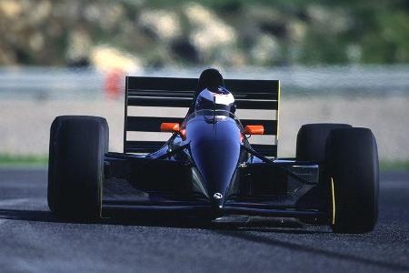 JJ Lehto - Sauber C12 - Test - Estoril - 1993