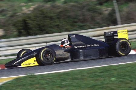 JJ Lehto - Sauber C12 - Test - Estoril - 1993