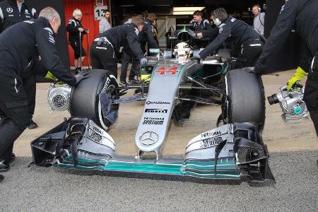 Mercedes S-Schacht - Barcelona Test - 2016
