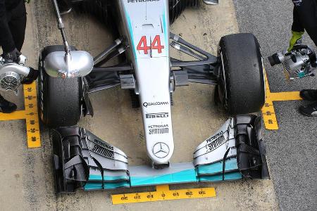 Lewis Hamilton - Mercedes - Formel 1-Test - Barcelona - 25. Februar 2016