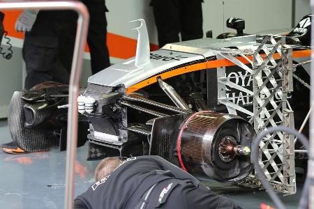 Force India S-Schacht - Barcelona Test - 2016