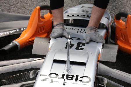 Alfonso Celis - Force India - Formel 1-Test - Barcelona - 25. Februar 2016