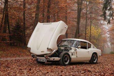 Triumph GT6, Motorhaube, offen