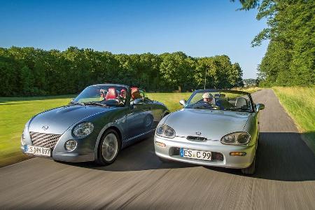 Daihatsu Copen, Suzuki Cappuccino, Frontansicht
