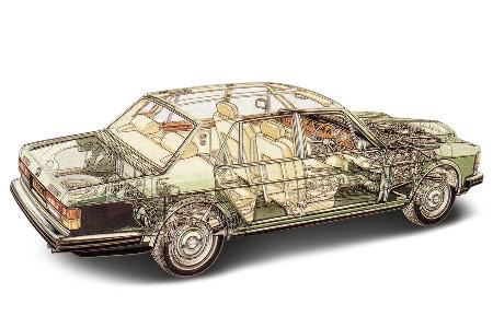 Bentley Mulsanne, Durchsicht