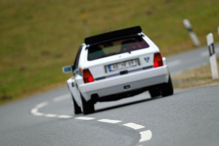 Lancia Delta HF integrale, Frontansicht