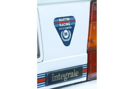Lancia Delta HF integrale, Schild, Emblem