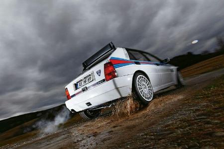 Lancia Delta HF integrale, Heck