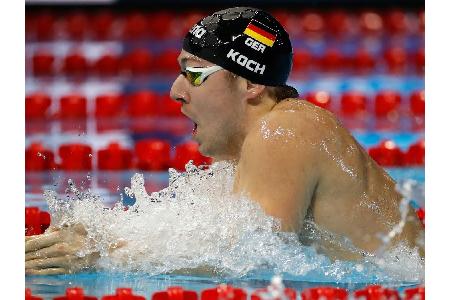 Kurzbahn-WM: Koch gewinnt auch über 200 m Brust Gold Kurzbahn-WM: Koch gewinnt auch über 200 m Brust Gold
