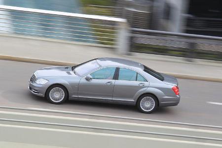 Mercedes S 500, Seitenansicht