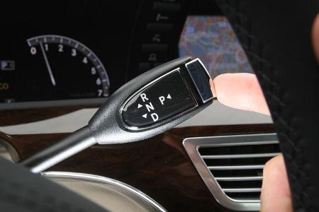 Mercedes S 500, Lenkerhebel, Detail