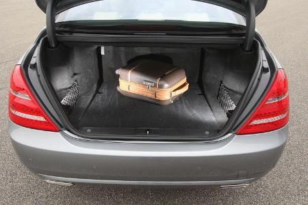 Mercedes S 500, Kofferraum