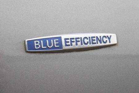 Mercedes S 500, Schriftzug, Blue Efficienty