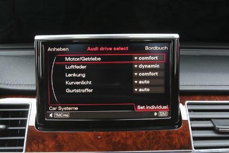 Audi A8 4.2 FSI Quattro, Bildschirm, Monitor