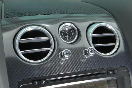 Bentley Continental Supersports, Mittelkonsole