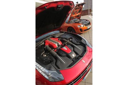 Bentley Continental Supersports, Ferrari FF, Motor