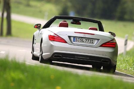 Mercedes SL 500, Heck
