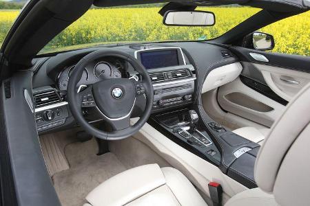BMW 650i, Cockpit