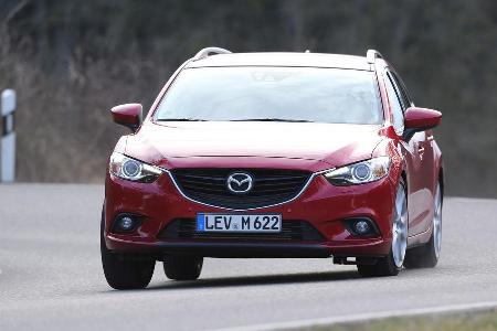 Mazda 6 Kombi Skyaktiv-D 175, Frontansicht