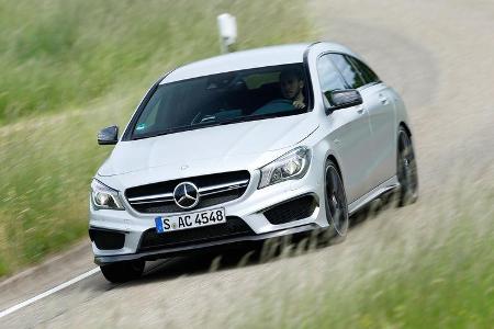 Mercedes CLA 45 AMG Shooting Brake, Frontansicht