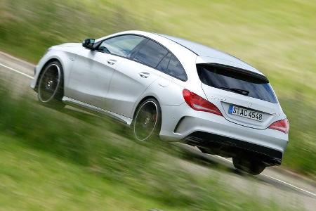 Mercedes CLA 45 AMG Shooting Brake, Heckansicht