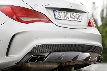 Mercedes CLA 45 AMG Shooting Brake, Endrohre