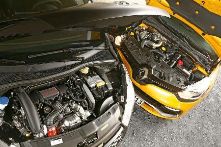 Peugeot 208 GTi 30th, Renault Clio R.S., Motoren