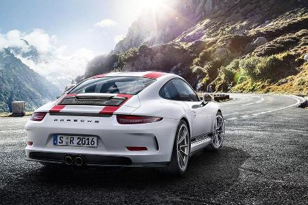Porsche 911 R Sperrfrist 1.3.2016