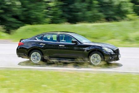 Infiniti M35h, Seitenansicht