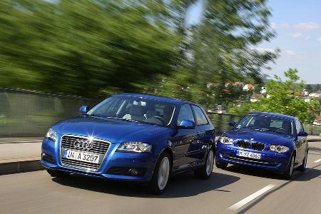 Ausstattungsbereinigt ist der Audi einen Tick günstiger.